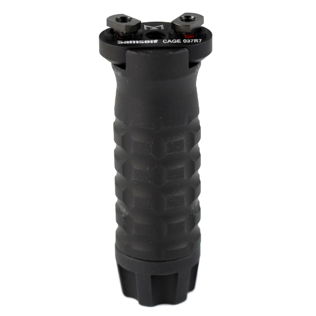 Picture of Samson Manufacturing Corp. Polymer Medium Grenade Grip  Vertical Foregrip  M-LOK Compatible  Matte Finish  Black 04-01047-18