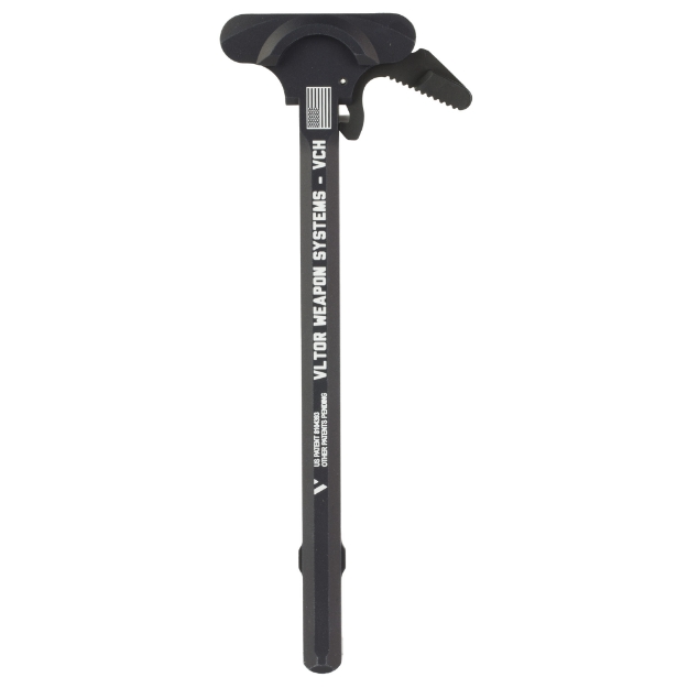 Picture of VLTOR Victory  Charging Handle  Long Latch  Fits AR-15  Matte Finish  Black VCH-SF-3