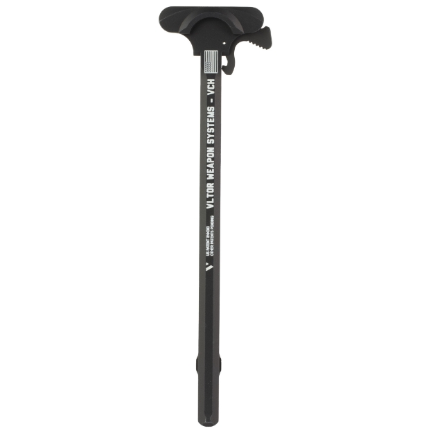 Picture of VLTOR Victory  Charging Handle  Short Latch  Fits AR-10  Matte Finish  Black VCH-LF-5