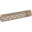 Picture of Troy Battle Rail  10.5" Low-Profile SOCC Rail  Fits AR-15 Rifles  223REM/556NATO  M-LOK  Aluminum  Flat Dark Earth SRAI-SR1-10FT-00