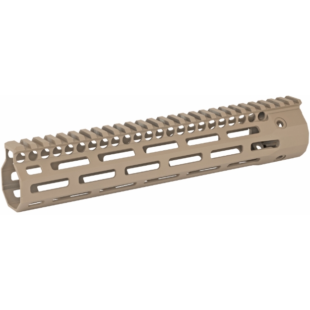 Picture of Troy Battle Rail  10.5" Low-Profile SOCC Rail  Fits AR-15 Rifles  223REM/556NATO  M-LOK  Aluminum  Flat Dark Earth SRAI-SR1-10FT-00