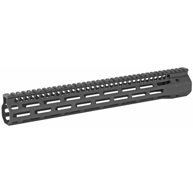 Picture of Troy Battle Rail  15" High-Profile SOCC Rail  Fits AR  308 Win  M-LOK  Aluminum  Black SRAI-SR3-15BT-00