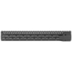 Picture of Troy Battle Rail  15" High-Profile SOCC Rail  Fits AR  308 Win  M-LOK  Aluminum  Black SRAI-SR3-15BT-00