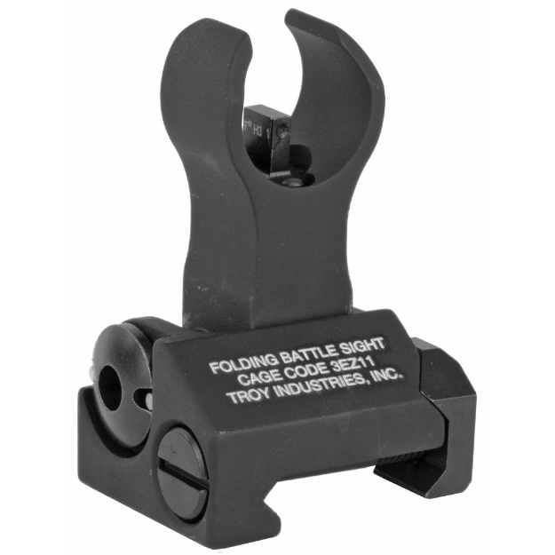 Picture of Troy BattleSight  Folding Front Sight  HK Style  Tritium  Picatinny  Black Finish  Updated 1-Piece Design SSIG-FBS-FHBT-02