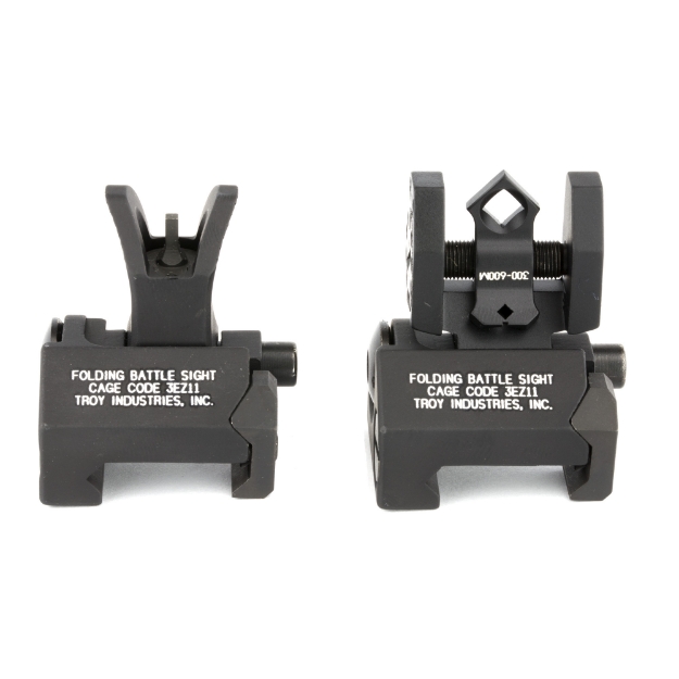 Picture of Troy BattleSight Micro  Front and Rear Sight  Di-Optic Aperture  Picatinny  Black Finish SSIG-MCM-SSBT-00