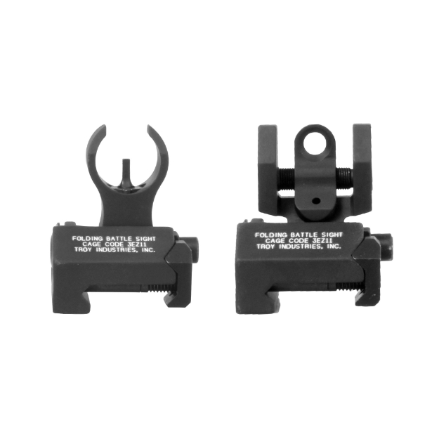 Picture of Troy BattleSight Micro  Front and Rear Sight  Picatinny  Black Finish SSIG-IAR-SMBT-00