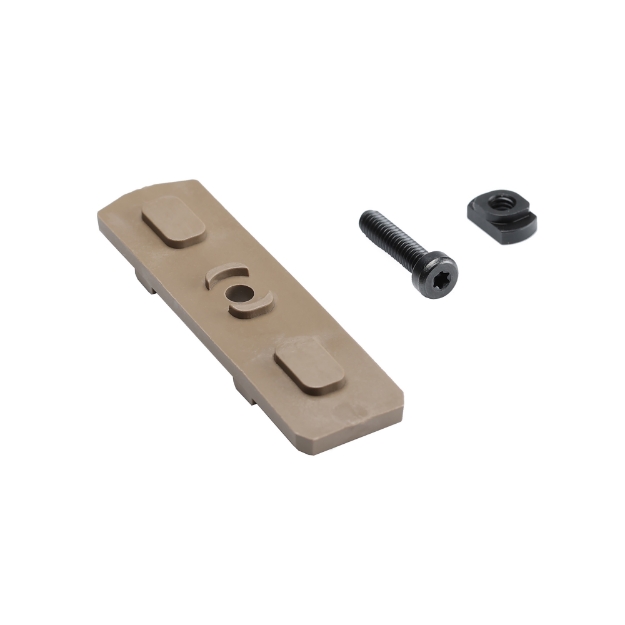 Picture of Unity Tactical AXON  M-LOK Remote Switch Mount Adapter  Fits M-LOK  Matte Finish  Flat Dark Earth AXN-MF