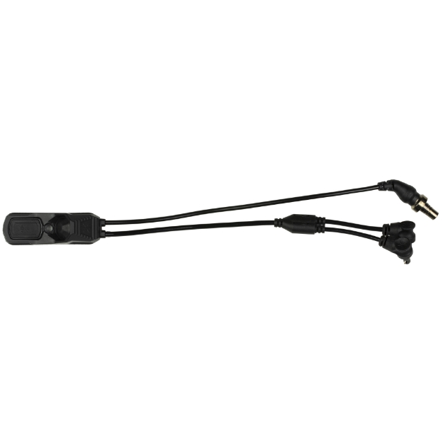 Picture of Unity Tactical AXON  Dual Button Remote Switch for Surefire/DBAL Laser  Sync Model  Fits Picatinny  Matte Finish  Black AXNS-SD7B