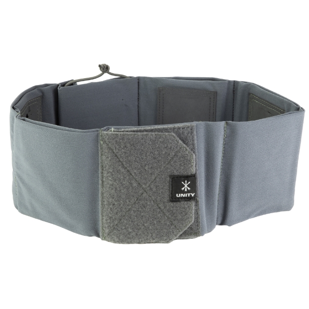Picture of Unity Tactical Clutch Belt  Small  26"-33" Waist  Elastic Construction  Gray CL-BLT-G-S