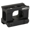 Picture of Unity Tactical FAST Micro  Red Dot Mount  2.26" Optical Height  Compatible with CompM5s  CompM5b  Duty RDS Footprints  Anodized Finish  Black FST-MISB