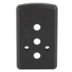 Picture of Unity Tactical FAST  Offset Optic Mounting Plate  2.05" Optical Height  Compatible with UNITY LPVO Mount and Adapter  DPP Pro Footprint  Anodized Finish  Black FST-SOPD