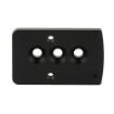 Picture of Unity Tactical Fast  Offset Optic Mounting Plate  2.05" Optical Height  Compatible with UNTY LPVO Mount and Adapter  RMR/SRO Footprint  Anodized Finish  Black FST-SOPR