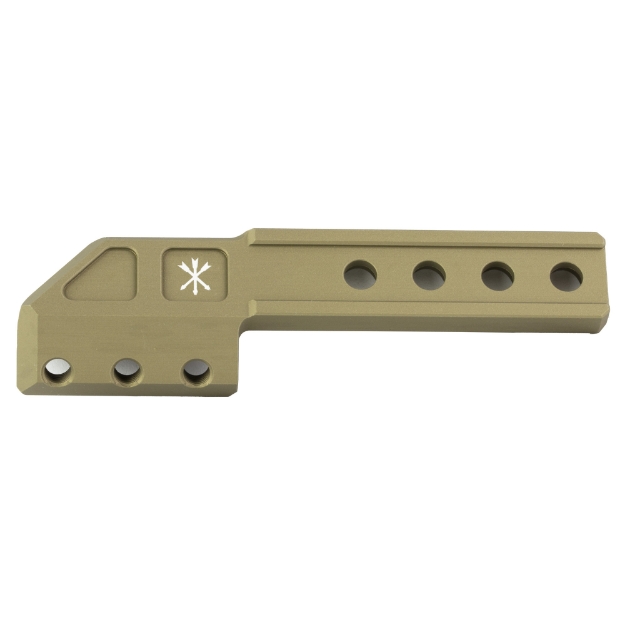 Picture of Unity Tactical FUSION  Light Wing Mount Left Side  Fits Unity Fusion Micro Hub  Anodized Finish  Flat Dark Earth FUS-LWLF