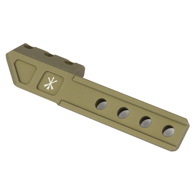 Picture of Unity Tactical FUSION  Light Wing Mount Right Side  Fits Unity Fusion Micro Hub  Anodized Finish  Flat Dark Earth FUS-LWRF