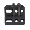 Picture of Unity Tactical FUSION  Micro Hub Base  Anodized Finish  Black FUS-MHB