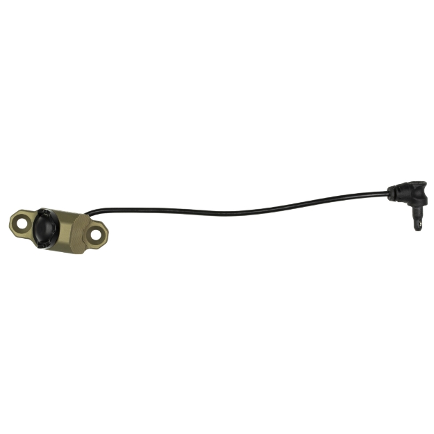 Picture of Unity Tactical Hot Button  Light Activation Switch  M-LOK  Compatible with MILSPEC Crane Laser Ports  Anodized Finish  Flat Dark Earth HBM-IF