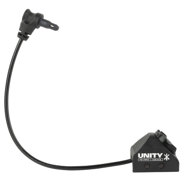 Picture of Unity Tactical Hot Button  Light Activation Switch  Picatinny  Compatible with MILSPEC Crane Laser Ports  Anodized Finish  Black HBR-IB