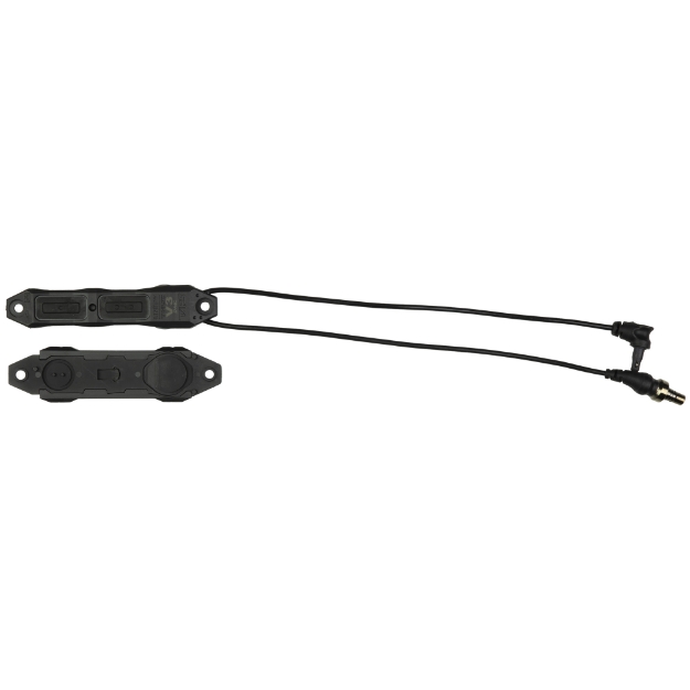 Picture of Unity Tactical TAPS Sync V3  Pressure Switch  For Surefire Tail Cap And MILSPEC Crane Laser Ports  Mounts to Picatinny  M-LOK Or KeyMod  Matte Finish  Black TAPD-SI9B