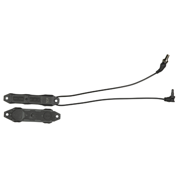 Picture of Unity Tactical TAPS Sync V4  Pressure Switch  For Surefire Tail Cap And MILSPEC Crane Laser Ports  Mounts to Picatinny  M-LOK Or KeyMod  Matte Finish  Black TAPF-SI9B