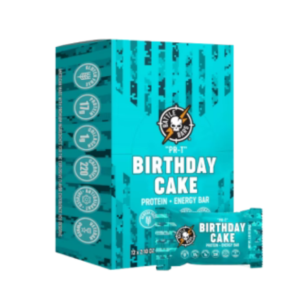 Picture of Battle Bars® BIRTHDAY CAKE PROTEIN BAR - “PR-T”