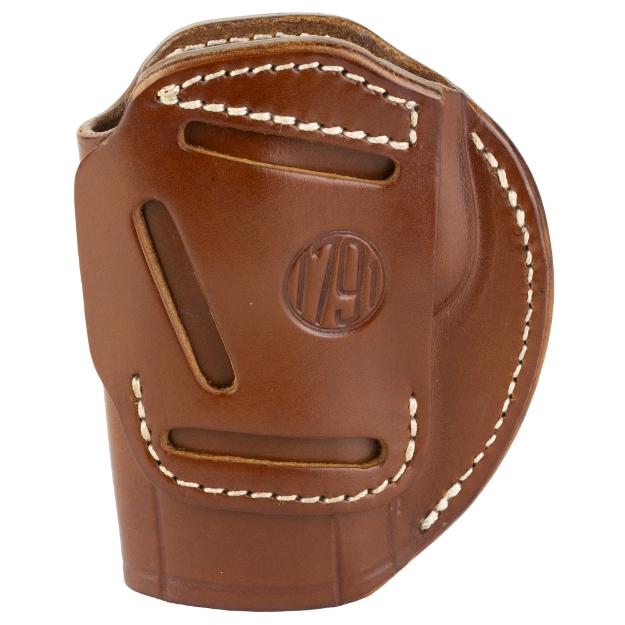 Picture of 1791 3 Way  Outside Waistband Holster  Size 6  Matte Finish  Leather Construction  Classic Brown  Ambidextrous 3WH-6-CBR-A