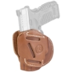 Picture of 1791 3 Way Holster  OWB Holster  Size 4  Ambidextrous  Classic Brown  Leather 3WH-4-CBR-A