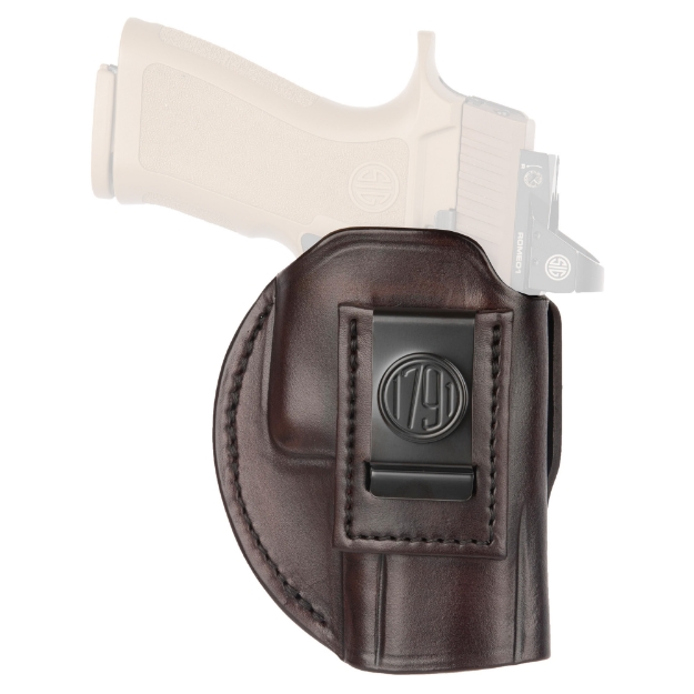 Picture of 1791 4 Way  Inside/Outside Waistband Holster  Size 6  Matte Finish  Leather Construction  Signature Brown  Right Hand 4WH-6-SBR-R