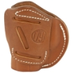 Picture of 1791 4 Way Holster  Leather Belt Holster  Right Hand  Classic Brown  Fits Glock 26 27 33 & S&W MP9/Shield  Size 3 4WH-3-CBR-R