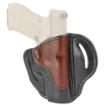 Picture of 1791 BH2.1  OWB Holster  Size 2.1  Right Hand  Black/Brown  Leather BH2.1-BLB-R
