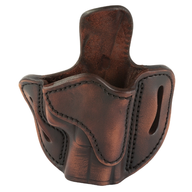 Picture of 1791 BH2.1 Optic Ready  OWB Belt Holster  Fits Optic Ready 4" Barrel Semi-Automatic Pistols  Matte Finish  Vintage Leather  Right Hand OR-BH2.1-VTG-R