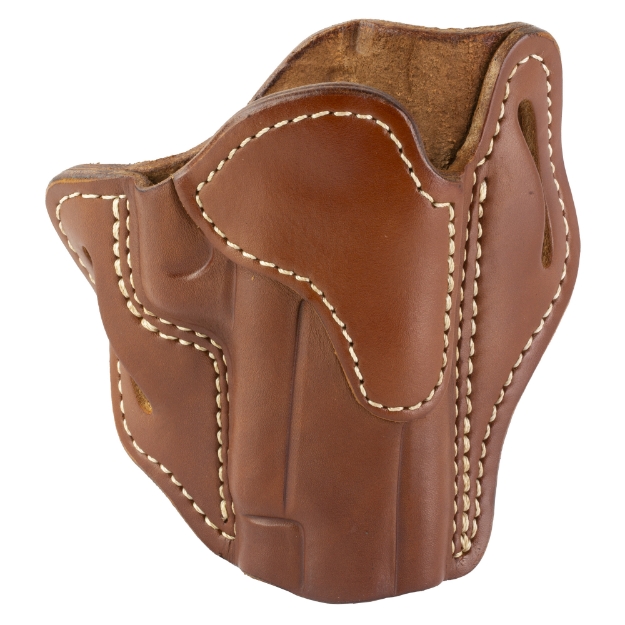 Picture of 1791 BH2.3 Optic Ready  OWB Belt Holster  Fits Optic Ready Large Frame Railed Pistols  Matte Finish  Classic Brown Leather  Right Hand OR-BH2.3-CBR-R