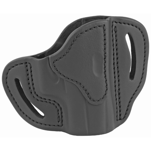 Picture of 1791 BHC Belt Holster Compact  OWB  Stealth Black Leather  Fits Glock 42/43/43X  1911 3"  Right Hand BHC-SBL-R