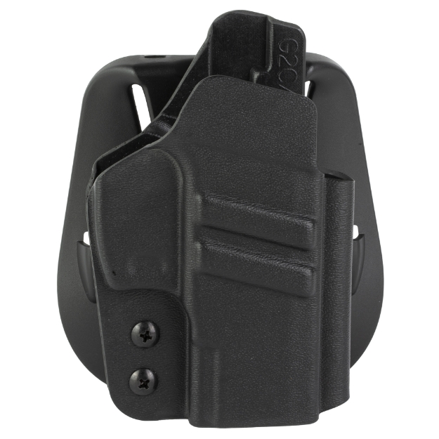 Picture of 1791 Kydex Paddle  Outside Waistband Holster  Fits Taurus G2C/G3  Matte Finish  Kydex Construction  Black  Right Hand TAC-PDH-OWB-G2C-G3-BLK-R