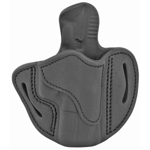 Picture of 1791 OR Optic Ready  Belt Holster  Right Hand  Black Leather  Fits Glock 17 19 22 23 OR-BH2.1-SBL-R