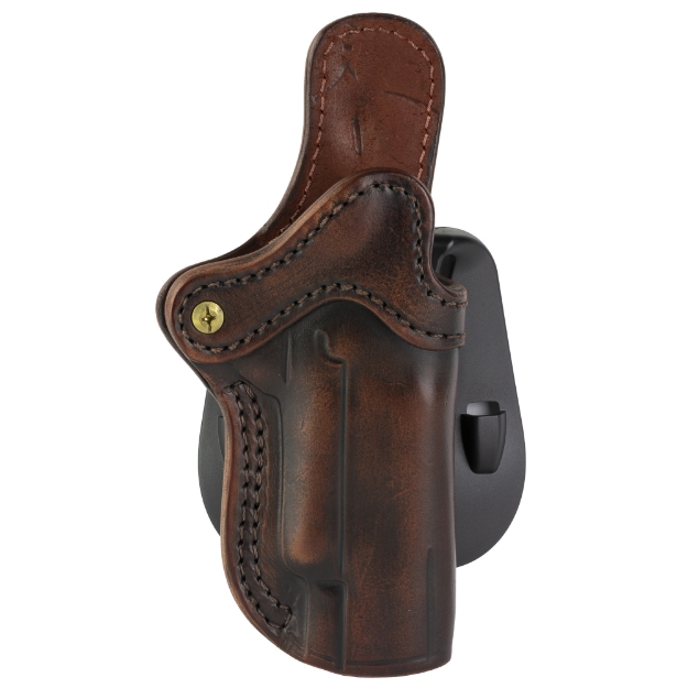 Picture of 1791 PDH1 Optic Ready  OWB Paddle Holster  Fits Optic Ready 4.25" to 5" 1911s  Matte Finish  Vintage Leather  Right Hand OR-PDH-1-VTG-R