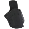 Picture of 1791 PDH2.3 Optic Ready  OWB Paddle Holster  Fits Optic Ready Large Frame Railed Pistols  Matte Finish  Stealth Black Leather  Right Hand OR-PDH-2.3-SBL-R