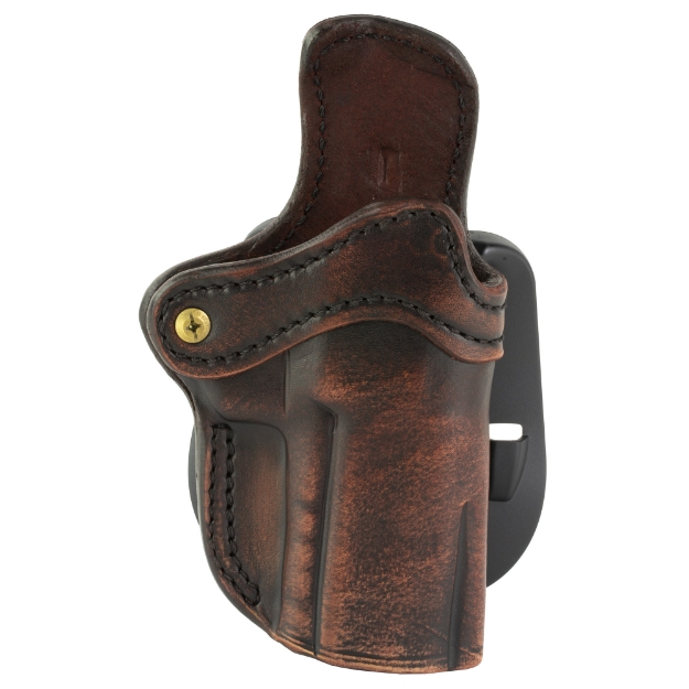 Picture of 1791 PDH2.4 Optic Ready  OWB Paddle Holster  Fits Optic Ready Full Size Pistols  Matte Finish  Vintage Leather  Right Hand OR-PDH-2.4-VTG-R
