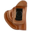 Picture of 1791 Revolver Clip Holster  Inside Waistband Holster  Size 1  Matte Finish  Leather Construction  Classic Brown  Right Hand RVH-IWB-1C-CBR-R