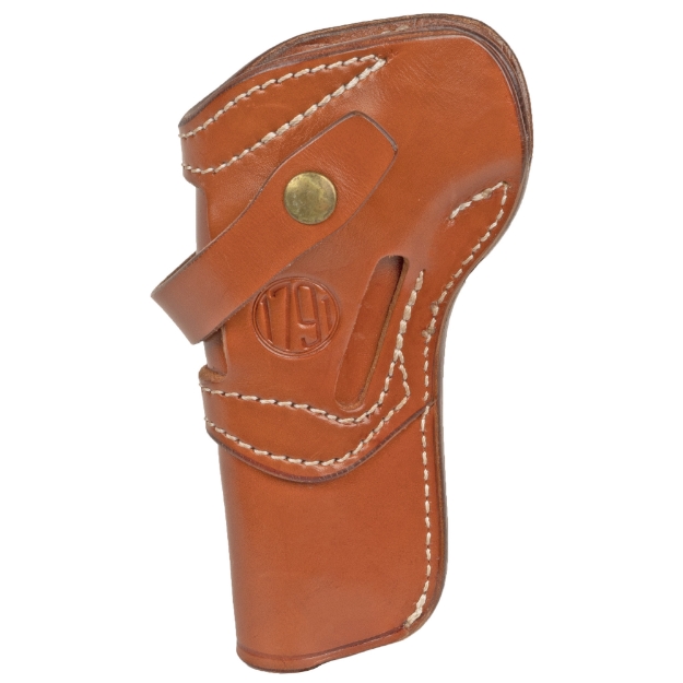 Picture of 1791 Single Action  Ambidextrous Holster  5.5" Barrel  Fits Single Action Revolvers  Leather  Classic Brown SA-RVH-6.5-CBR-A