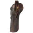 Picture of 1791 Single Action Holster  Outside Waistband Holster  Fits Most Single Action Revolvers with 6.5" Barrels and Shorter  Matte Finish  Leather Construction  Vintage Brown  Ambidextrous SA-RVH-6.5-VTG-A