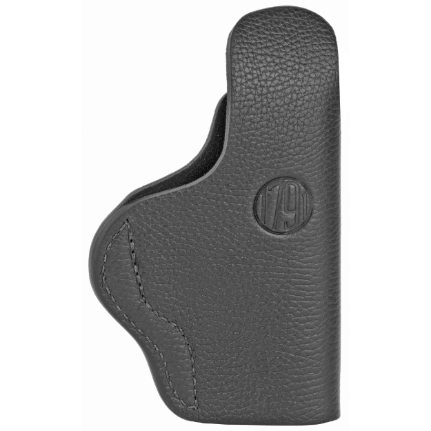 Picture of 1791 Smooth Concealment Holster  Leather Inside Waistband Holster  Left Hand  Night Sky Black  Fits Glock 17 19 22 23 & S&W MP40/MP9/Shield  Size 4 SCH-4-NSB-L