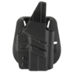 Picture of 1791 Tactical Paddle Holster  OWB  Kydex  Fits Glock 43X MOS  Right Hand  Matte Finish  Black TAC-PDH-OWB-GLK43XMOS-BLK-R