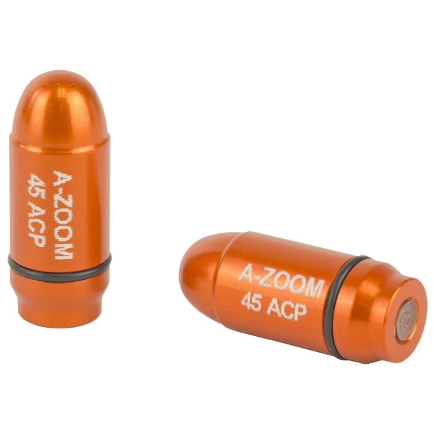 Picture of A-Zoom Strikercaps  Snap Caps  Orange  9MM  2/Pk 17102