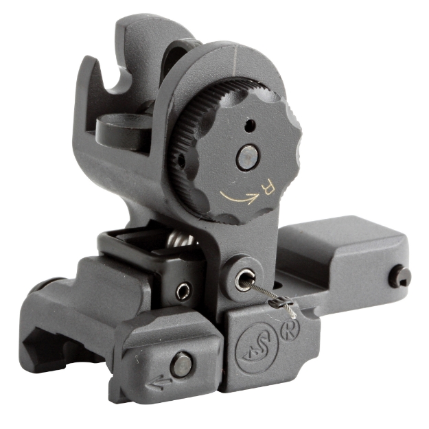Picture of A.R.M.S.  Inc. Sight  ARMS #40 with A2 Aperture  Black 40STDA2