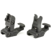 Picture of A.R.M.S.  Inc. Sight  Fits Picatinny  Polymer Front and Rear Folding  Black 71LF-R