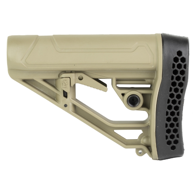 Picture of Adaptive Tactical EX Performance Stock  Fits AR Rifles  Flat Dark Earth AT-02012-E