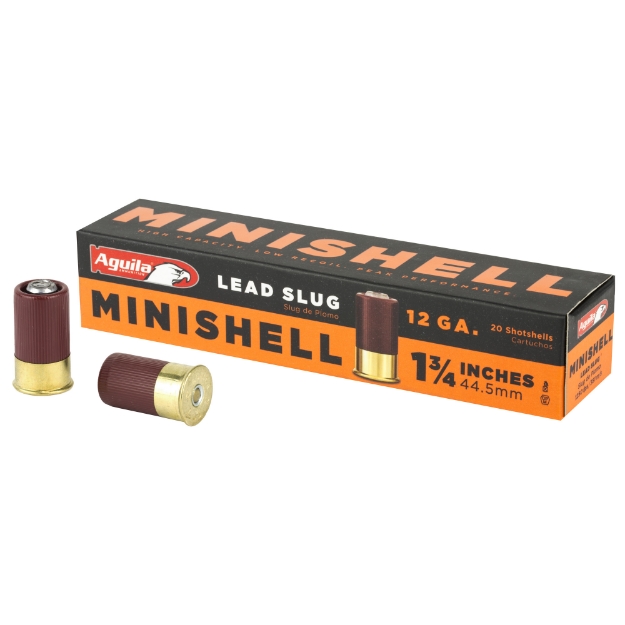 Picture of Aguila Ammunition Minishell  12Ga 1.75"  Lead Slug  20 Round Box 1C128974