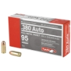 Picture of Aguila Ammunition Pistol  380ACP  95 Grain  Full Metal Jacket  50 Round Box 1E802110