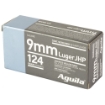 Picture of Aguila Ammunition Pistol  9MM  124Gr  Jacketed Hollow Point  50 Round Box 1E092125