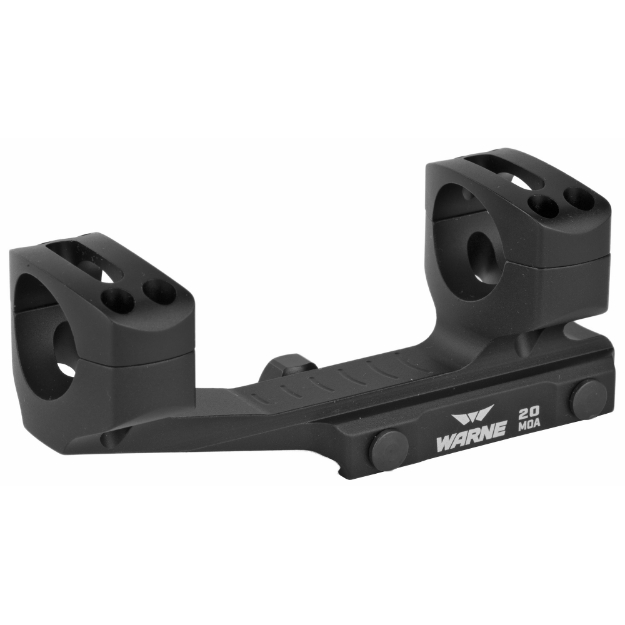 Picture of Warne 20 MOA Mount  1"  Fits AR Rifles  Extended Skeletonized  Black LRSKEL1TW